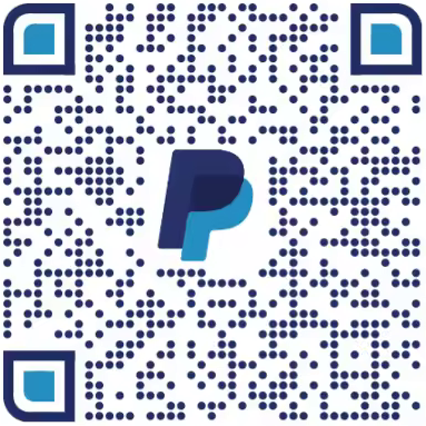 PayPal donation QR code